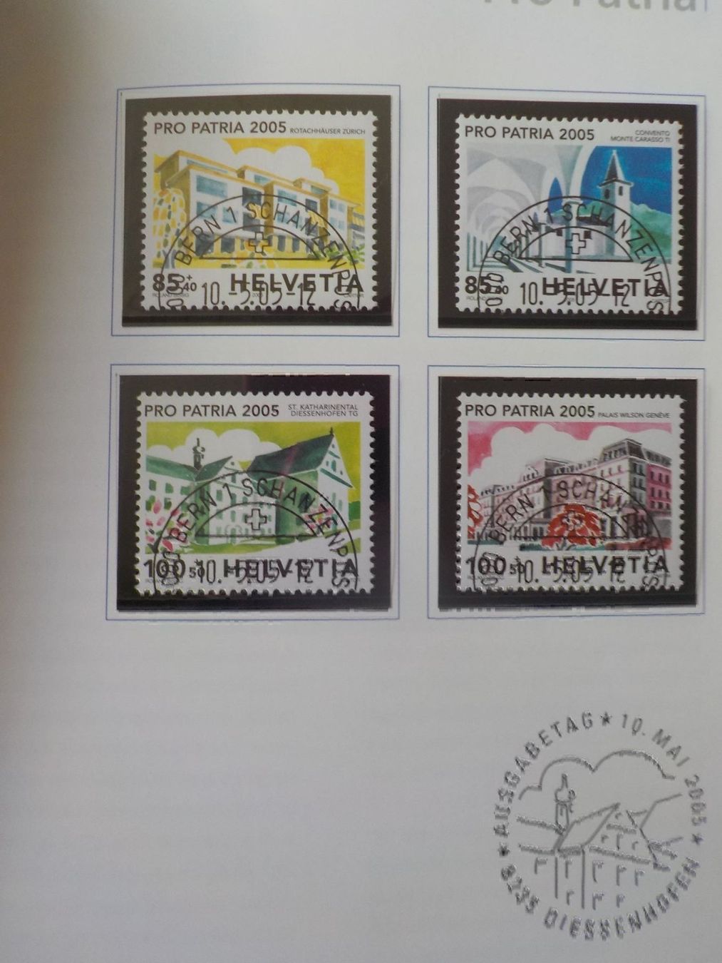 Tutti i francobolli: 2005, AmtlicheAusgabe der Schweiz. Post – Nuovo (secondo la descrizione) da Muri b. Bern venduto da Ricardoverkauf 1