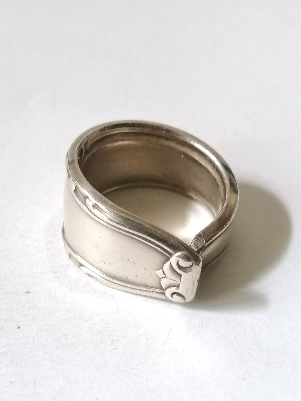 Anelli: Ring aus Silberbesteck, Grösse 58 – Nuovo (secondo la descrizione) da Suhr venduto da zum1.zum2.und 4