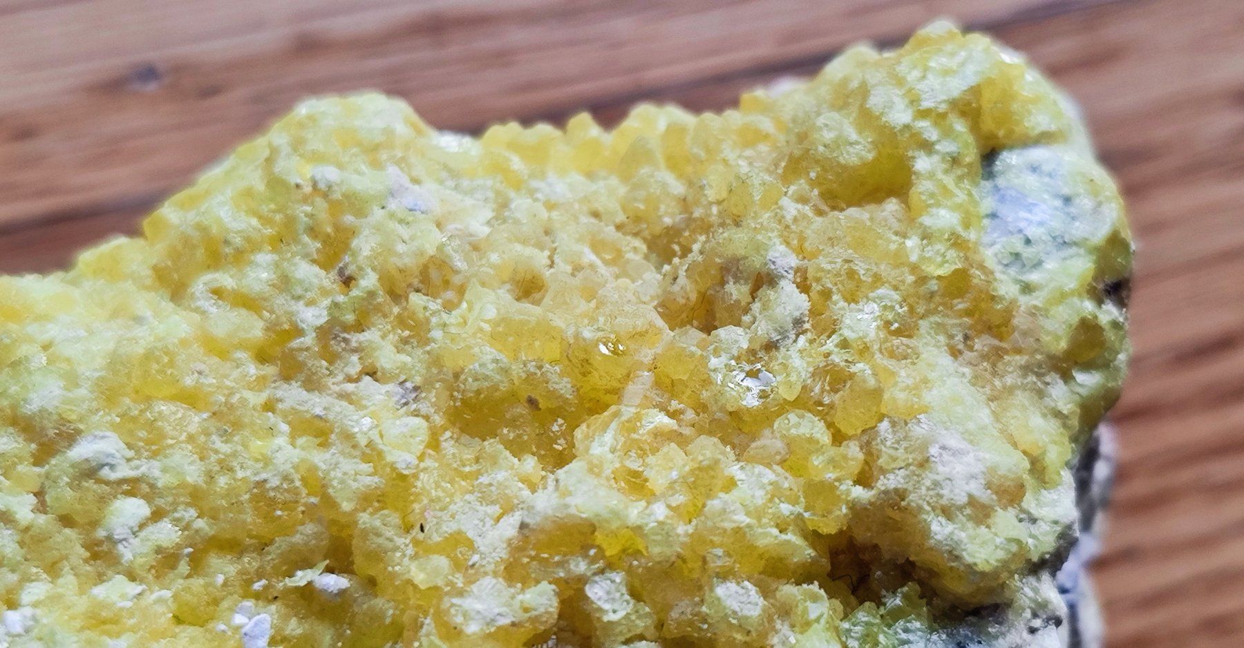 Grand spécimen de soufre jaune naturel – 11 × 8 cm – Minéral (Gebraucht ...