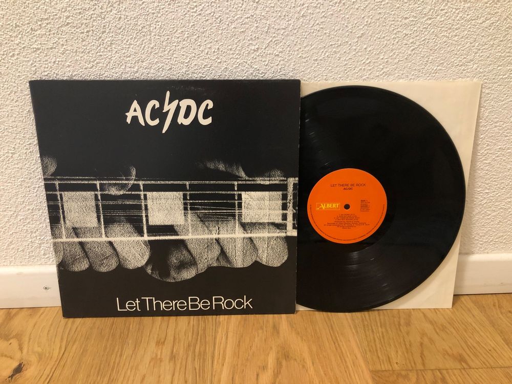 AC DC - LET THERE BE ROCK LP ALBERT AUS & NZ VINYL HARD ROCK (Gebraucht ...