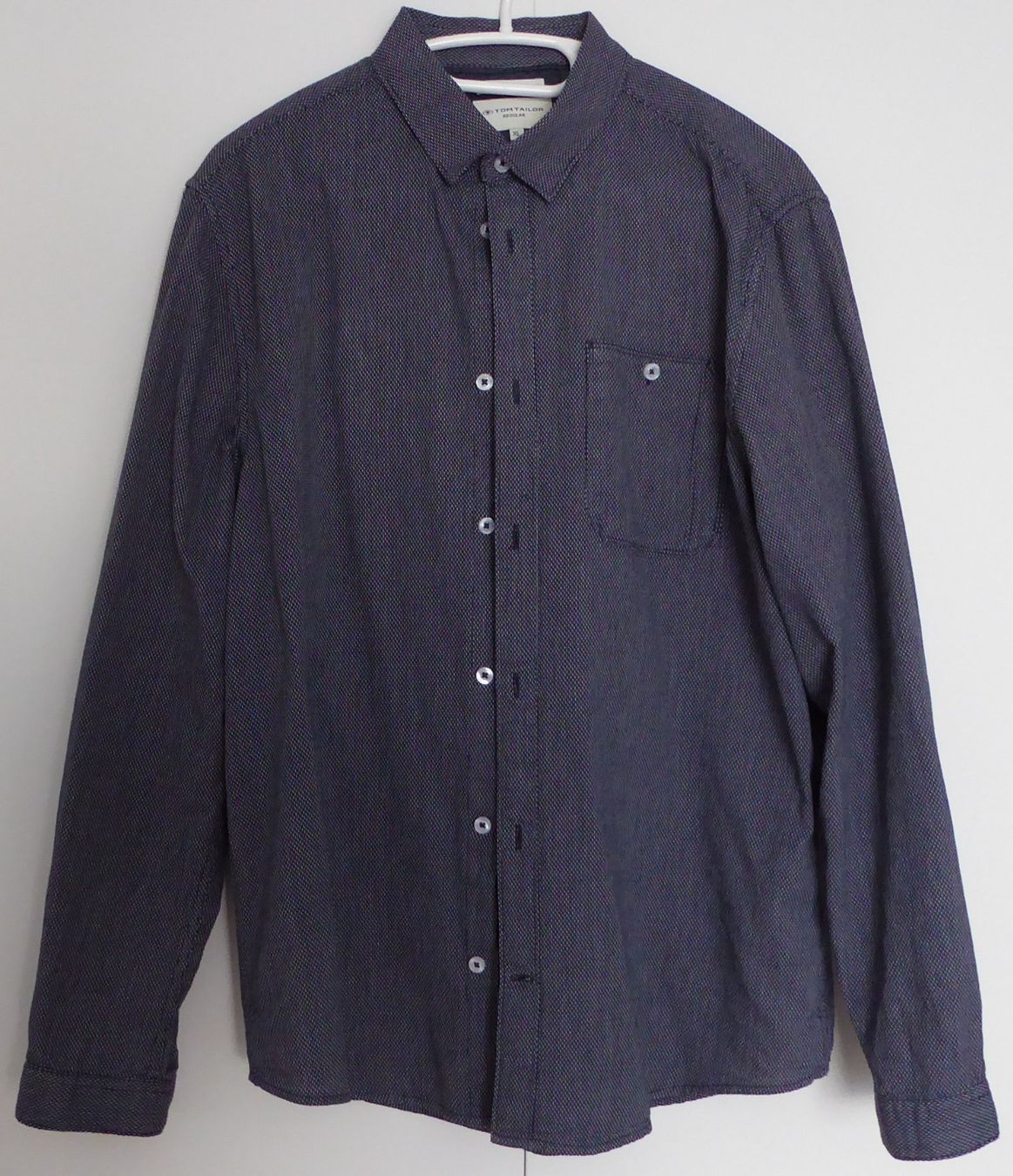 Tom Tailor Camicie: Langarmhemd Tom Tailor blau Grösse XL – Nuovo (secondo la descrizione) da Entlebuch venduto da roma6370
