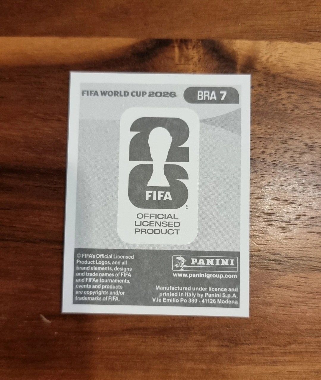 Panini Carte collezionabili: Danilo Panini Blue Crumple Collector World Cup 26 – Nuovo (secondo la descrizione) da Worben venduto da fxa_g2dm 1