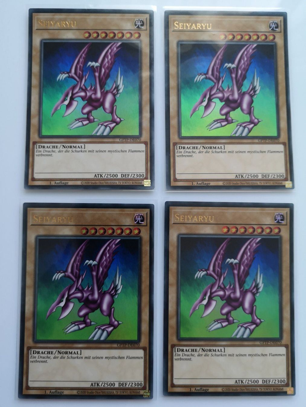 Carte collezionabili: Seiyaryu Ultra Rare 1.Auflage – Nuovo (secondo la descrizione) da Boswil venduto da ShoppingCenterCity 6