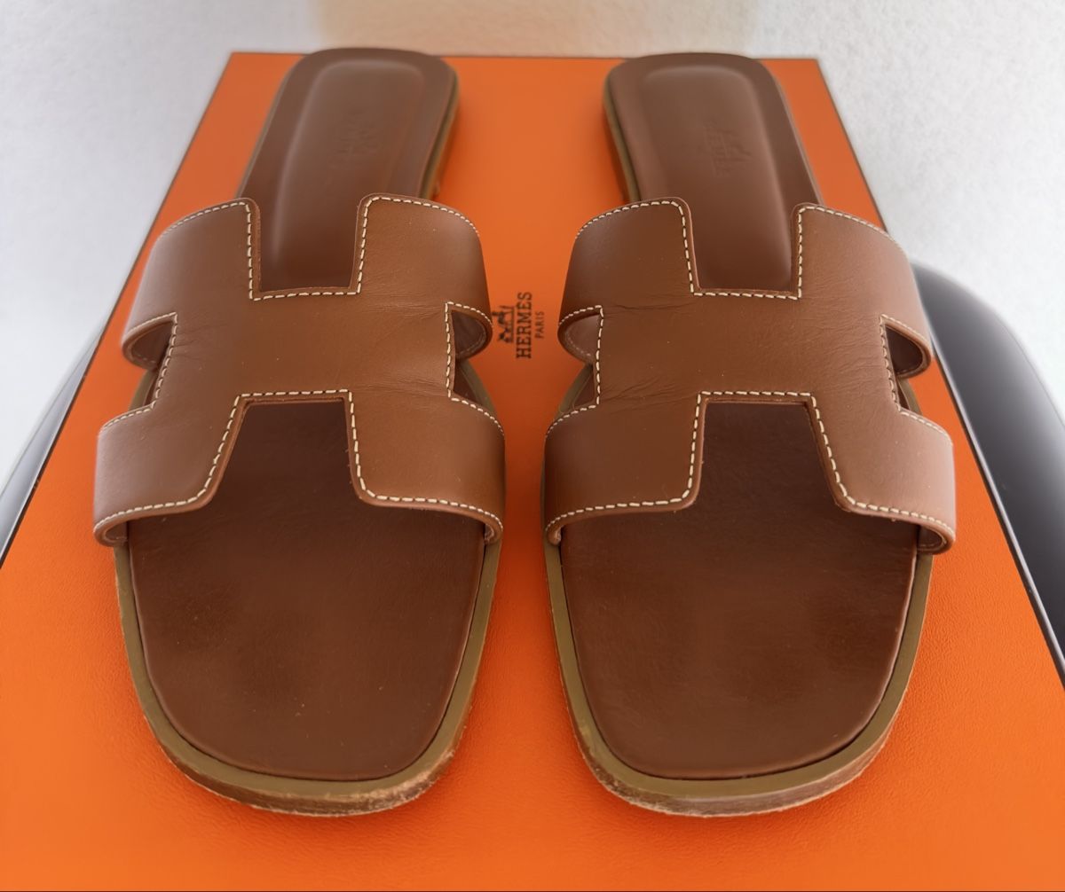Hermès Scarpe da donna: Original Hermès Sandalen Oran – Usato da Buchs ZH venduto da Molly38 2