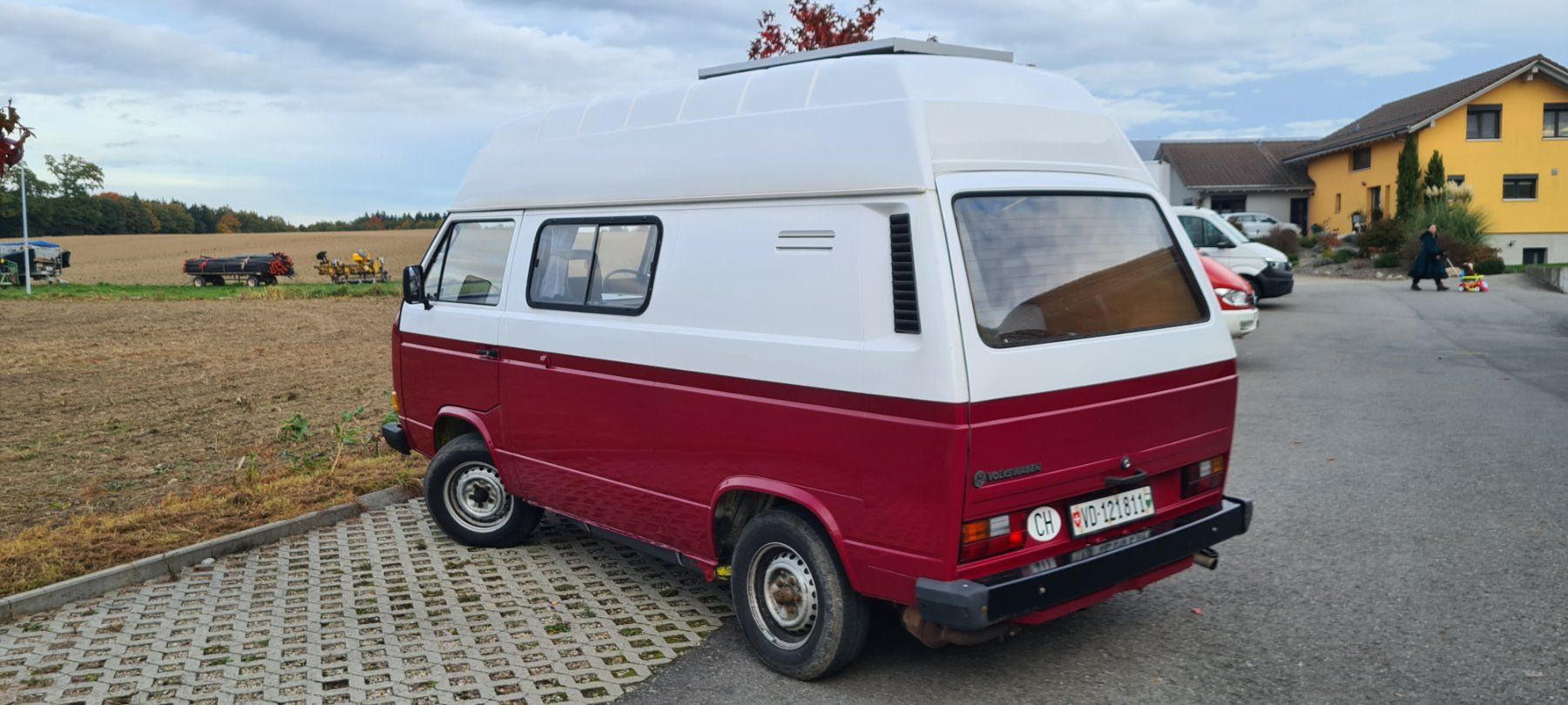 VW Veicoli da campeggio: VW T3 2.1 1987 Camper – Usato da Villars-le-Terroir venduto da gui_5wwb 3