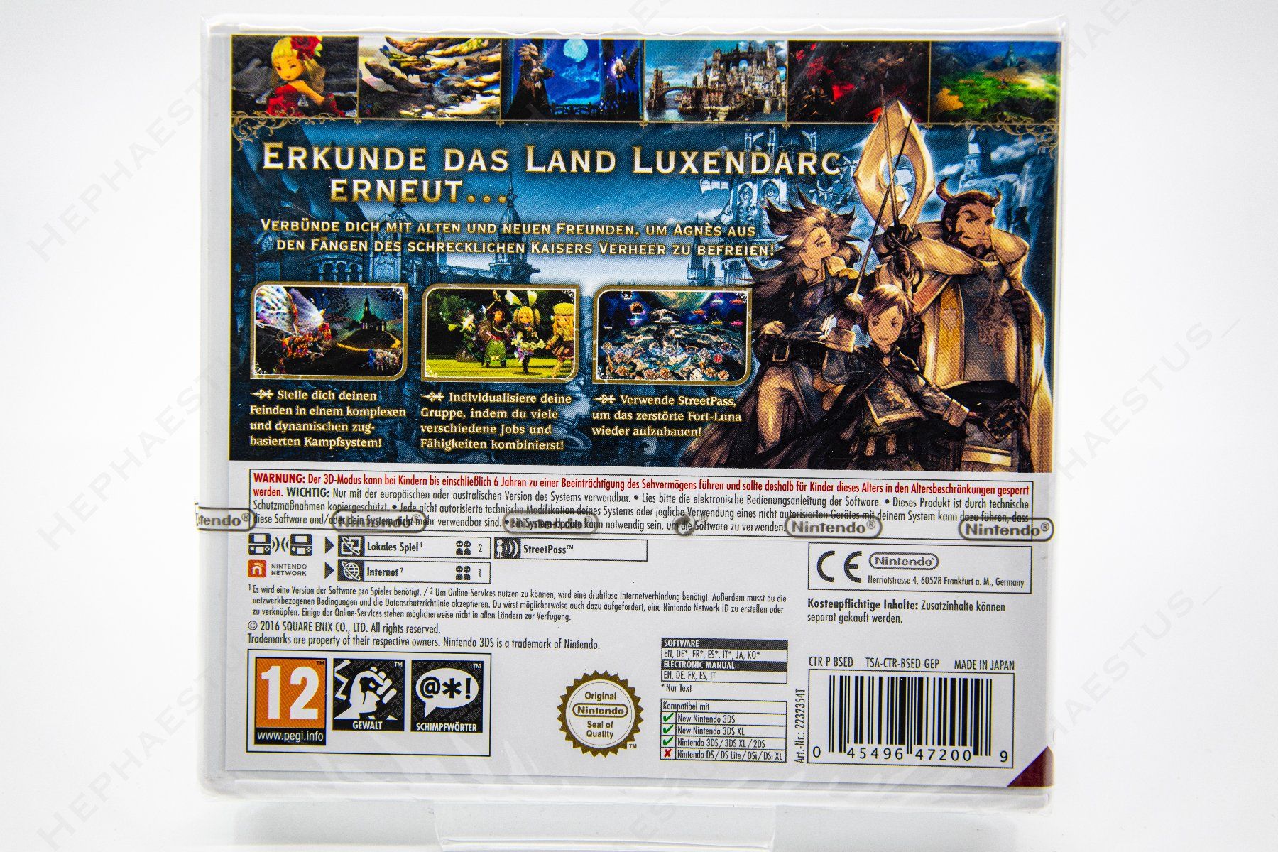 Nintendo Giochi: Bravely Second: End Layer 3DS NEU&OVP (sealed) – Nuovo e nell'imballaggio originale da Effretikon venduto da Hephaestus_ 1