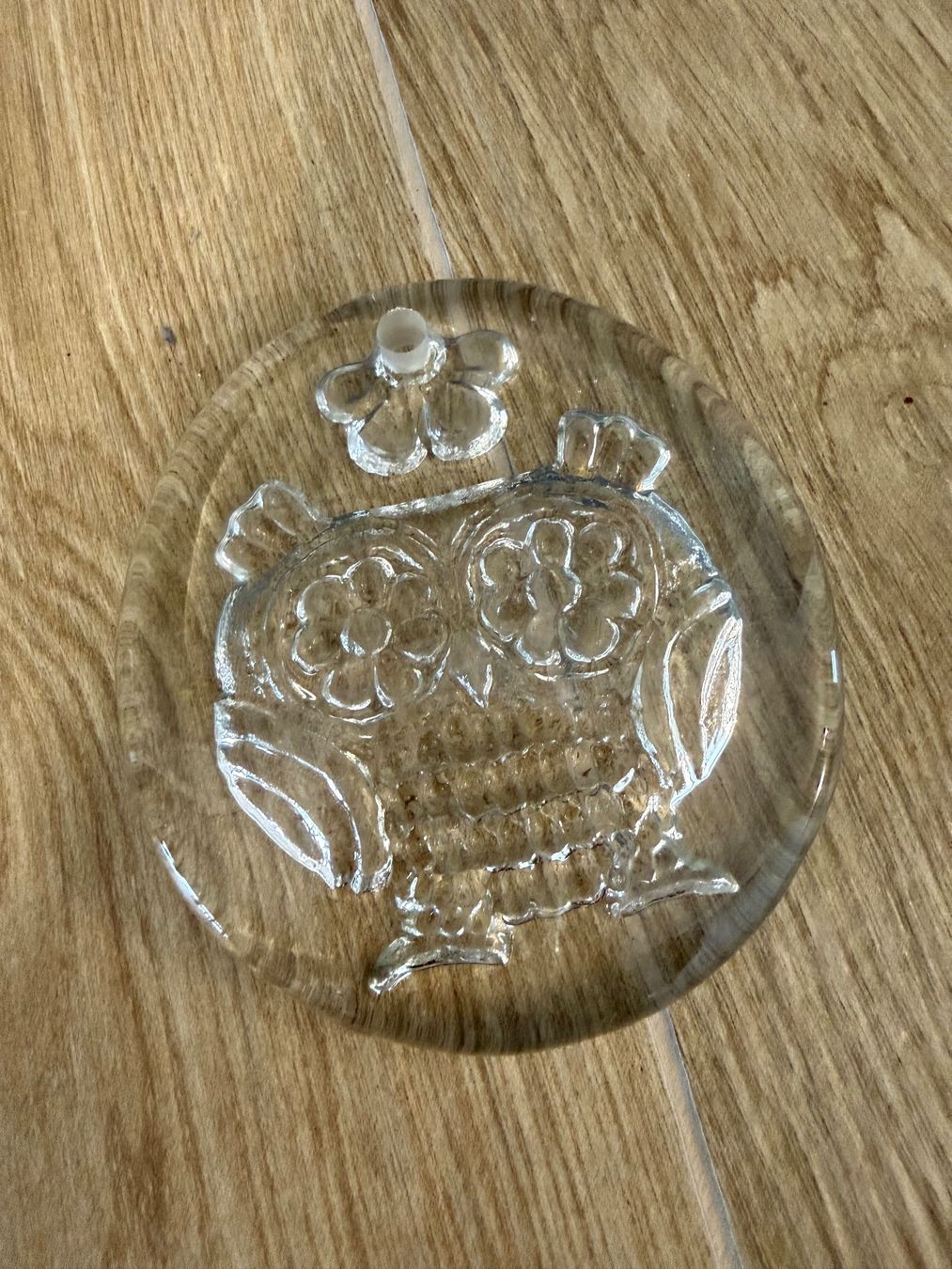 Tutte le decorazioni: Glas-Eule – Dekoratives Objekt / Paperweight – Usato da Leissigen venduto da SKcool 1