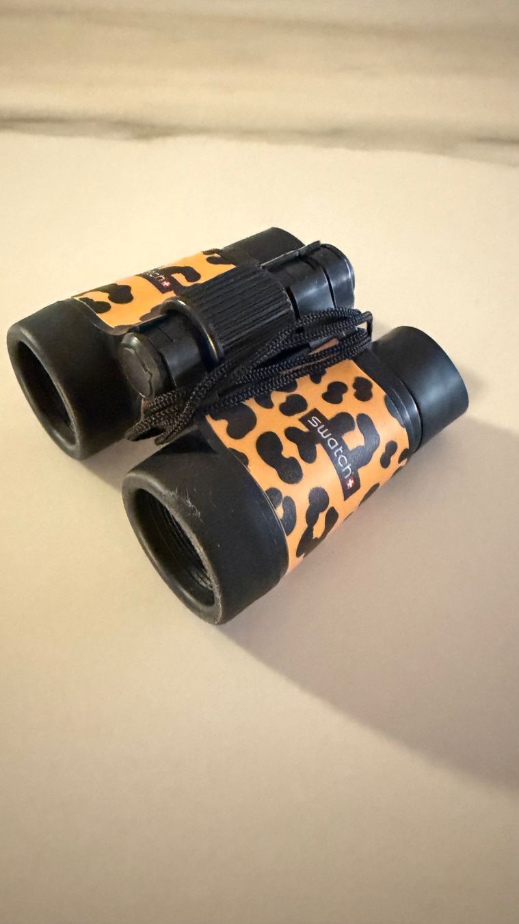 Swatch Orologi: Swatch Binoculars green leopard print – Nuovo (secondo la descrizione) da Lugano venduto da bad_2t9b
