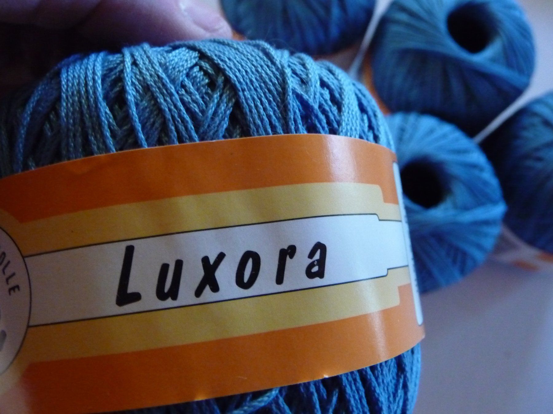 Lana: 5 Knäuel Luxora Baumwolle – Usato da Kirchberg BE venduto da lavendel02 1