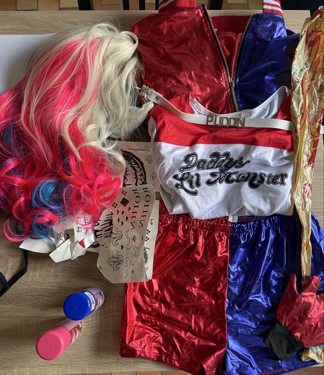 Costumi: Harley Quinn Kostüm Set  – Usato da Bern venduto da ana_d6d7