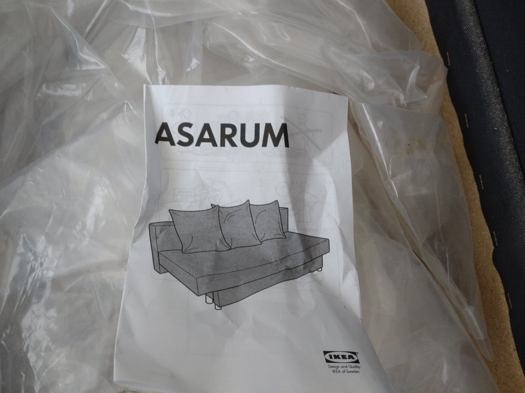 Ikea Sofas: Canapé-lit fonctionel Ikea Asarum – Gebraucht aus Crissier von fix_tkn6 3