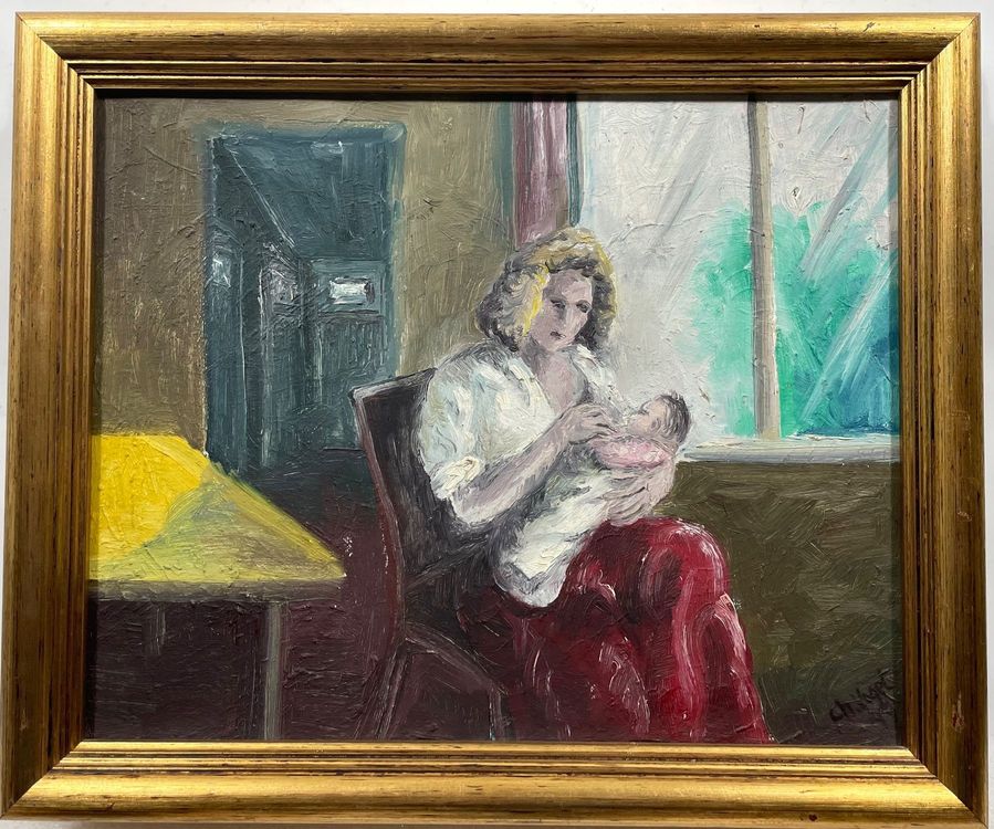 Stillende Mutter Top Gemälde Signiert (Gebraucht) in Root für CHF 40 ...