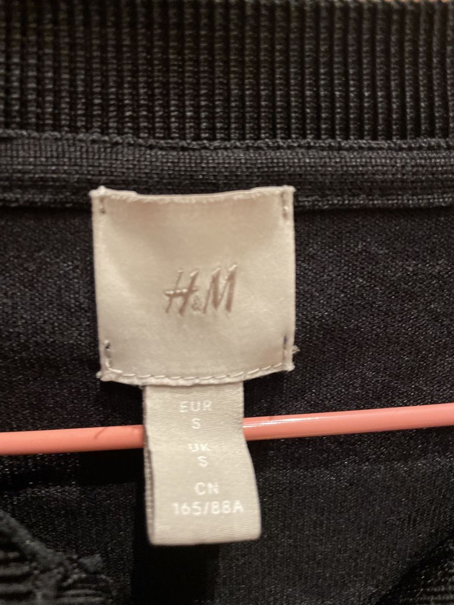 H&M Camicette: Elegante schwarze Bluse, Grösse S – Usato da Rorschach venduto da elvi20 1