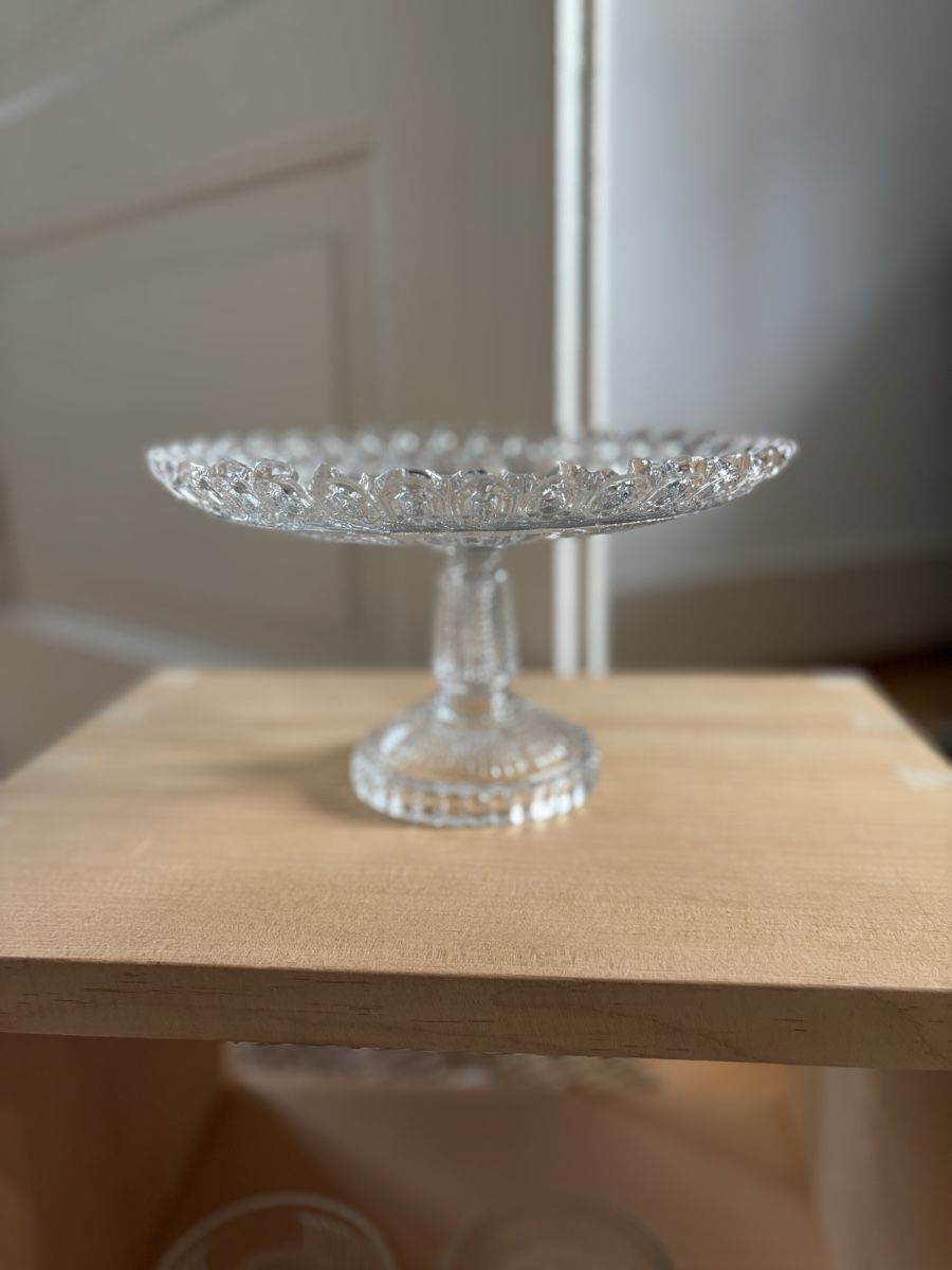 Sonstiges Geschirr & Gläser: Kuchenständer aus Glas – Gebraucht aus Bern von wisemagpie 3