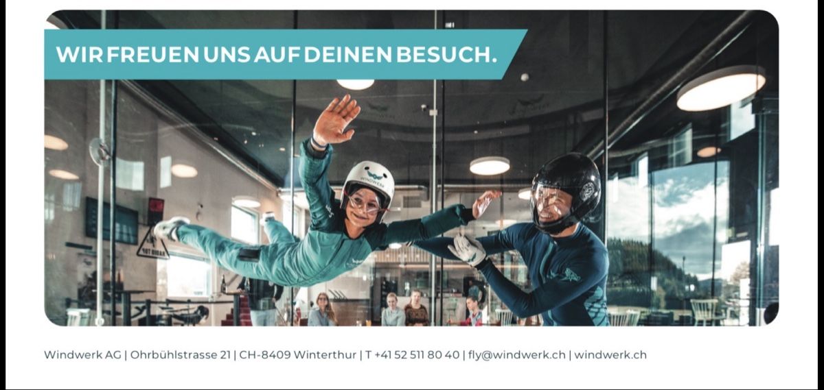 Bons: Gutschein Indoor Skydiving Windwerk – Neuf (Voir description) à Derendingen par SelineZi 1