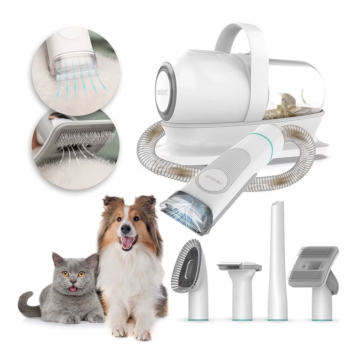 Prodotti per la cura & articoli per la pulizia: Hundeschermaschine mit Staubsauger – Nuovo e nell'imballaggio originale da Ottenbach venduto da Noor07 1
