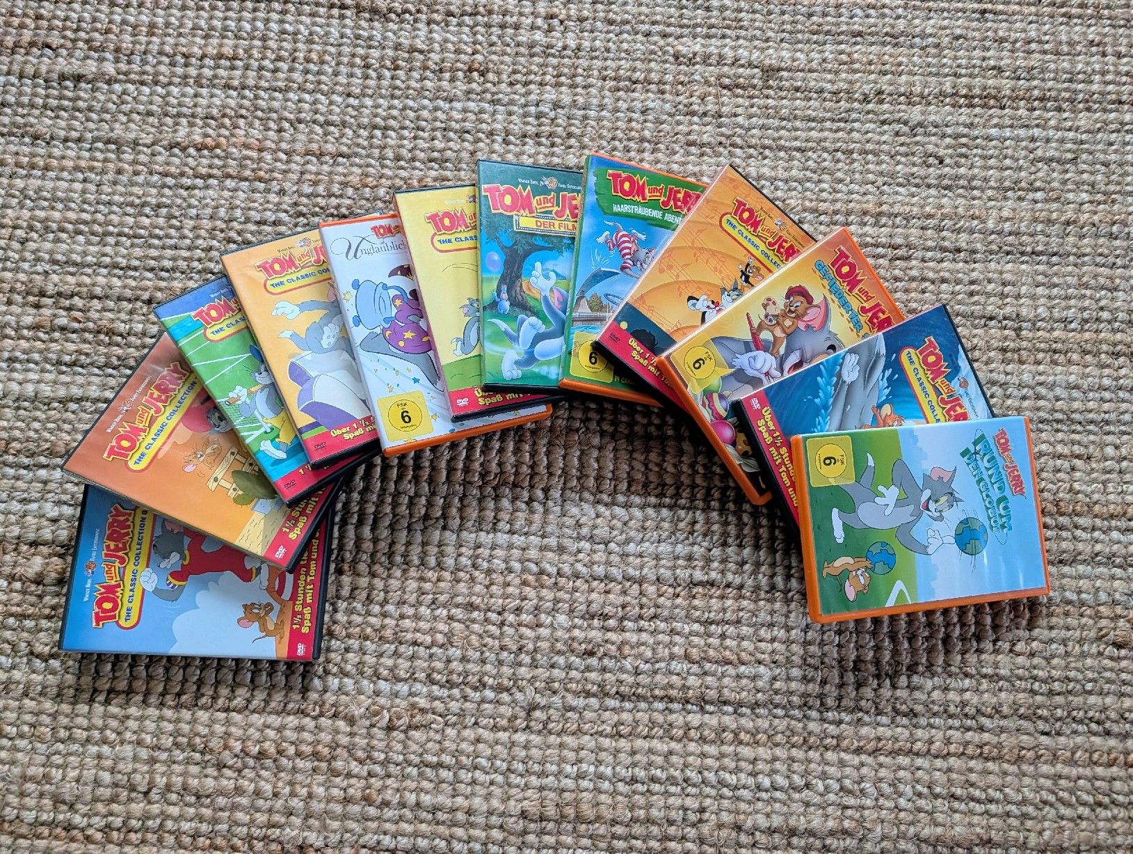 Tutti i DVDs: Tom und Jerry DVDs Konvolut  – Usato da Nänikon venduto da Haexli_70 1