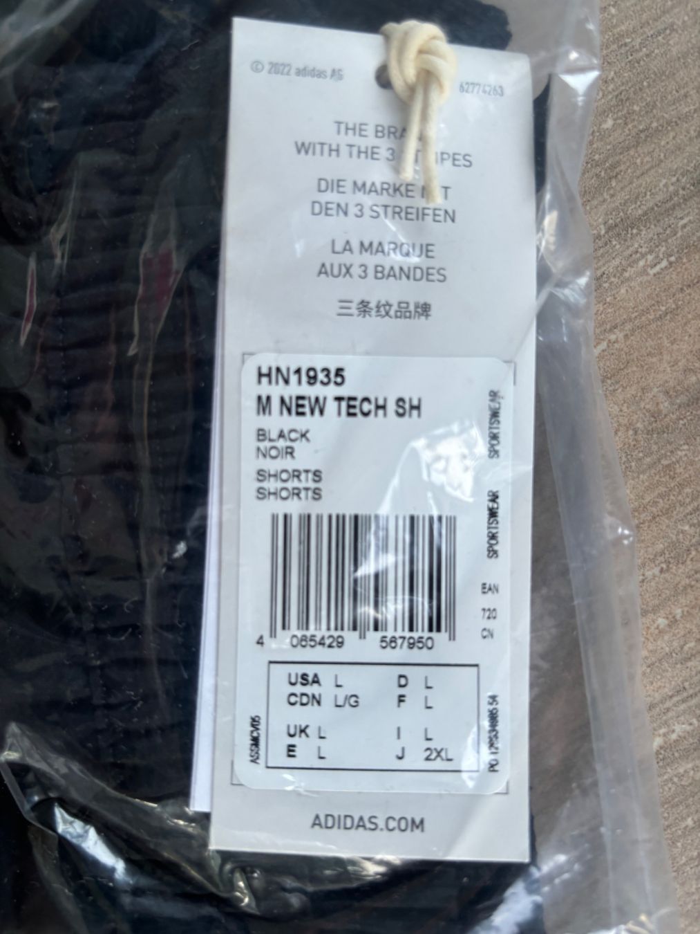 Adidas Pantaloni: L_adidas_NEU_LP 55 sfr – Nuovo e nell'imballaggio originale da Versegeres venduto da kista 2