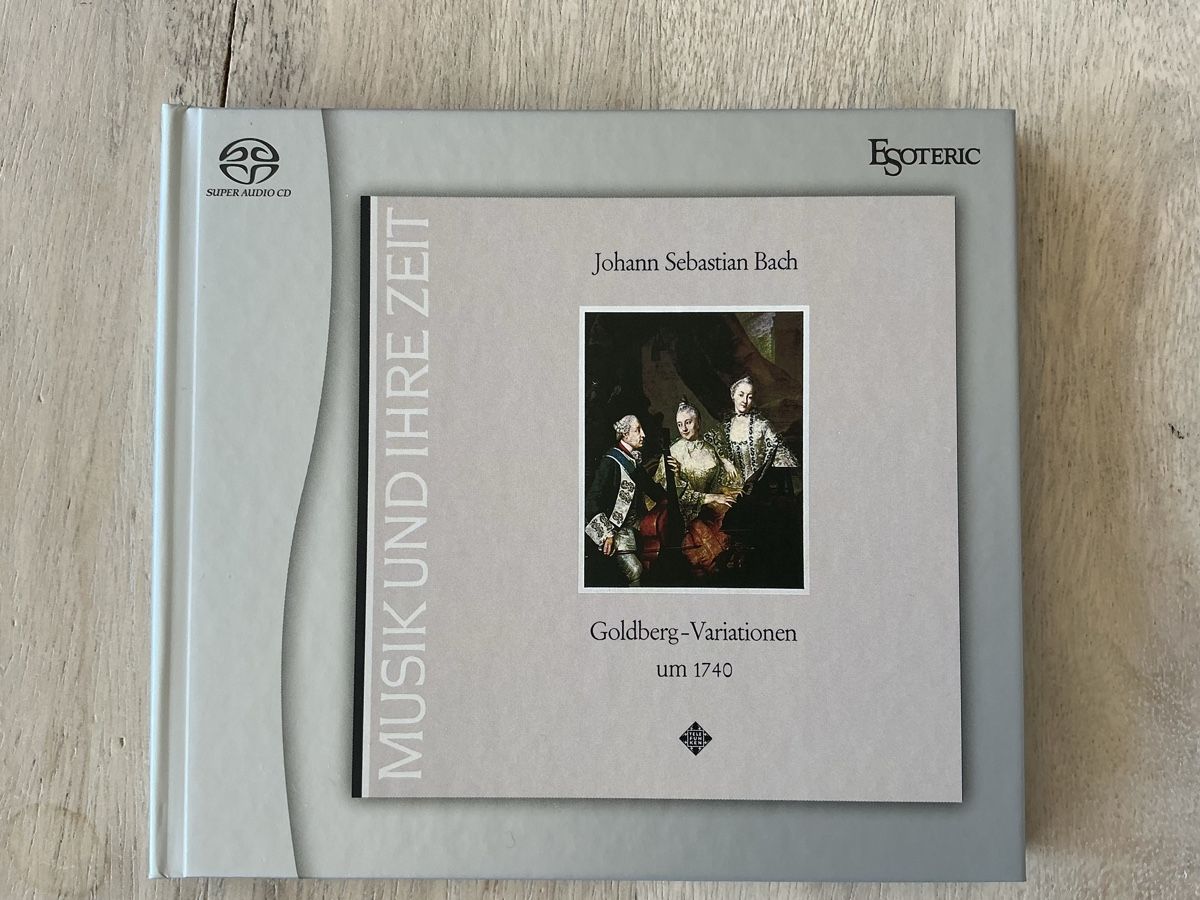 CD: ESOTERIC SACD Bach - Goldberg Variationen Gustav Leonhardt – Usato da Meilen venduto da tuebli