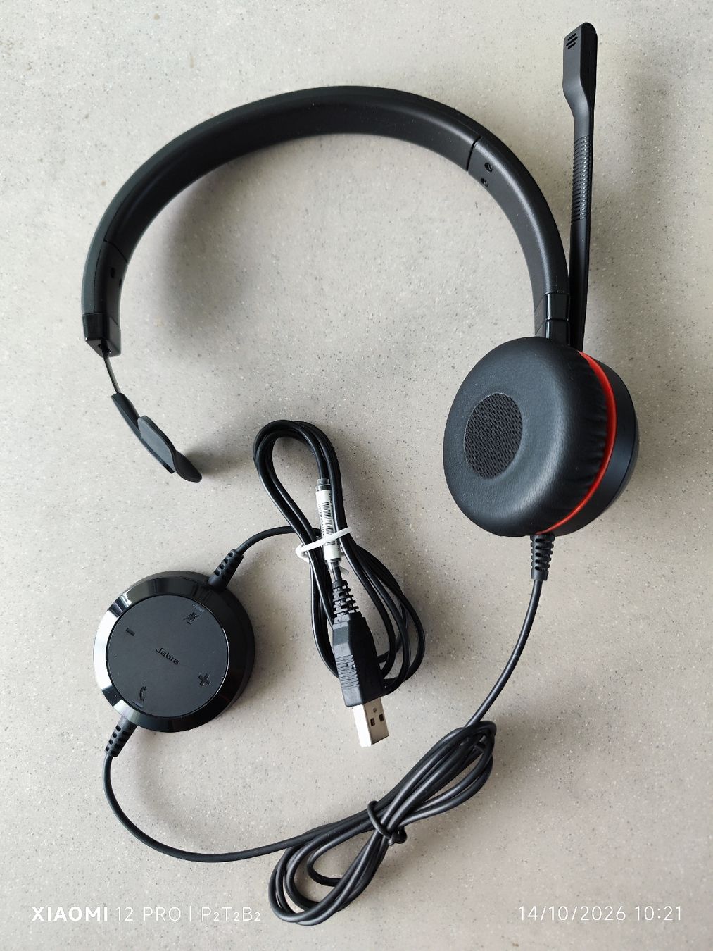 Jabra Cuffie: Jabra Evolve 20 Wired Headset with USB Controller – Usato da Baden venduto da JYMT188