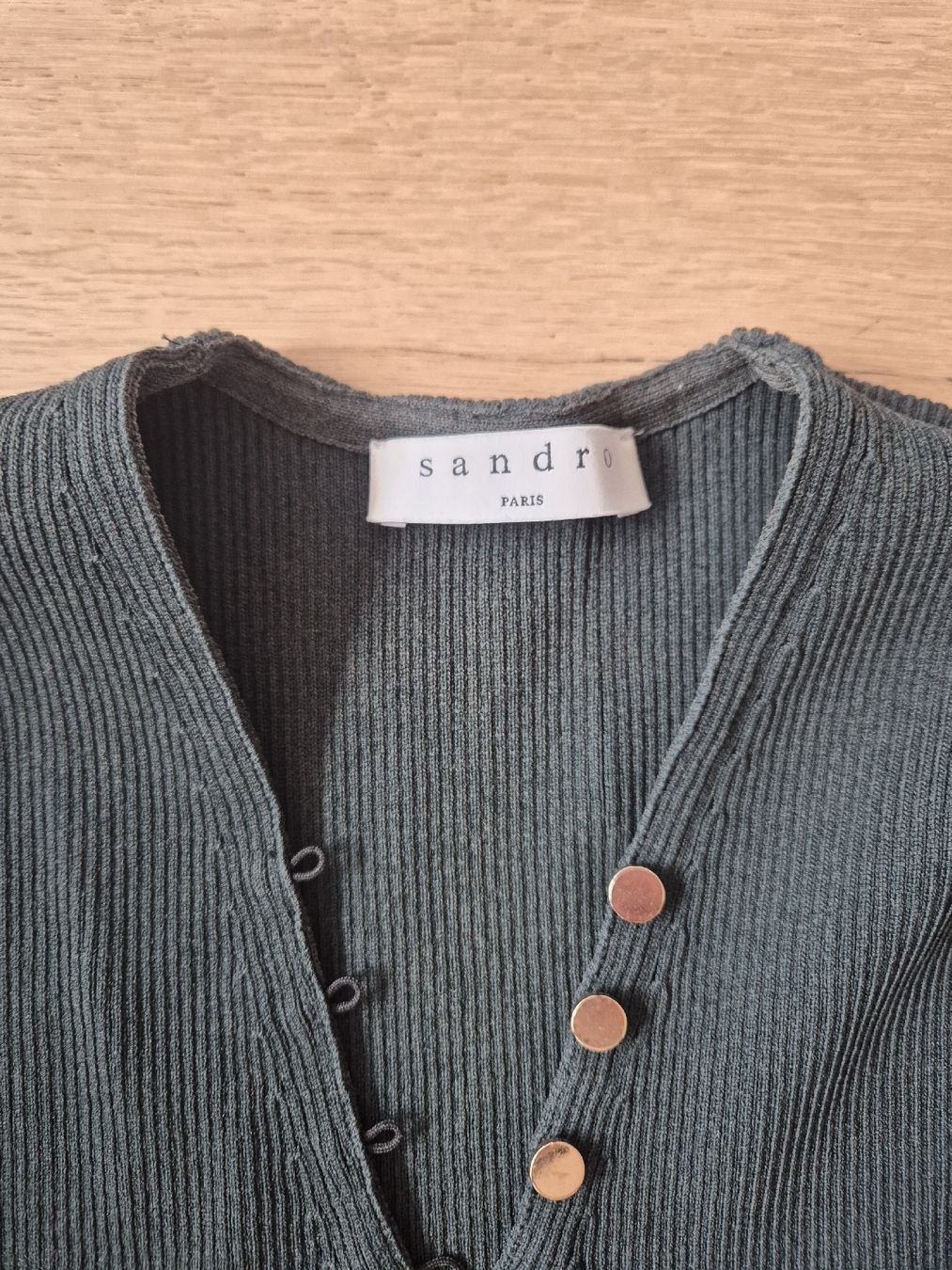 Sandro Maglioni & Felpe: grüner Sandro Pullover – Nuovo (secondo la descrizione) da Faulensee venduto da edart24 1