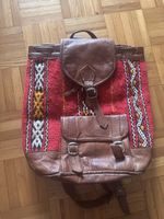 Ethno Rucksack Lederrucksack Vintage Boho Festival Tasche