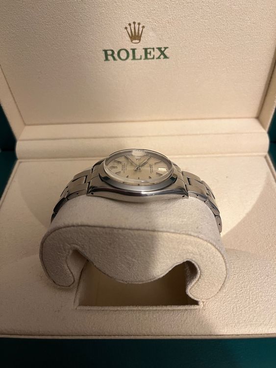 Rolex Orologi: Rolex Oyster Perpetual Date 1500 weiss – Usato da Olten venduto da Watches0000 4