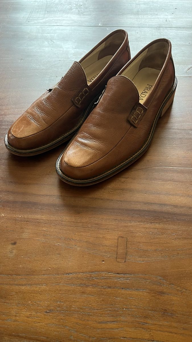 Prada Scarpe da uomo: Prada Lederschuhe – Nuovo (secondo la descrizione) da Zürich venduto da mac1963mac 1