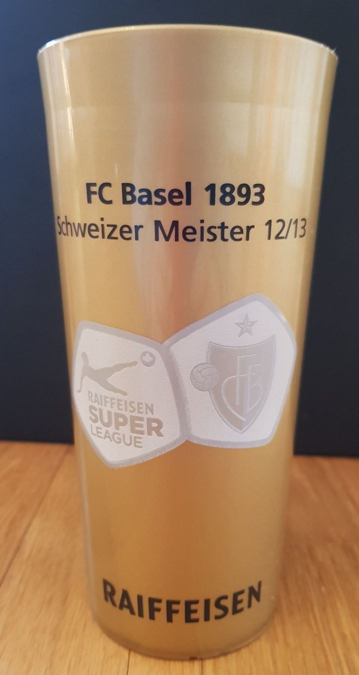 Tazze: FC Basel Meisterbecher von 2012 / 2013 – Usato da Emmenbrücke venduto da Herzog07 2