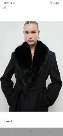 Manteau Mango en laine, neuf