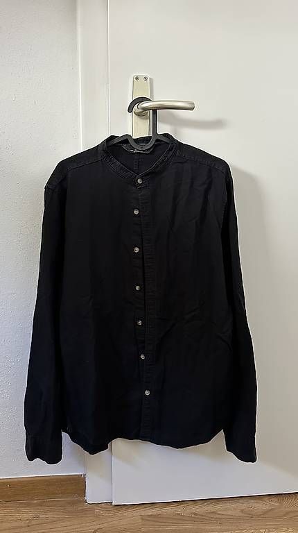 Camicie: Camicia Uomo Bershka Collo alla Coreana  Tg. M  – Usato da Lugano venduto da min_cyr5
