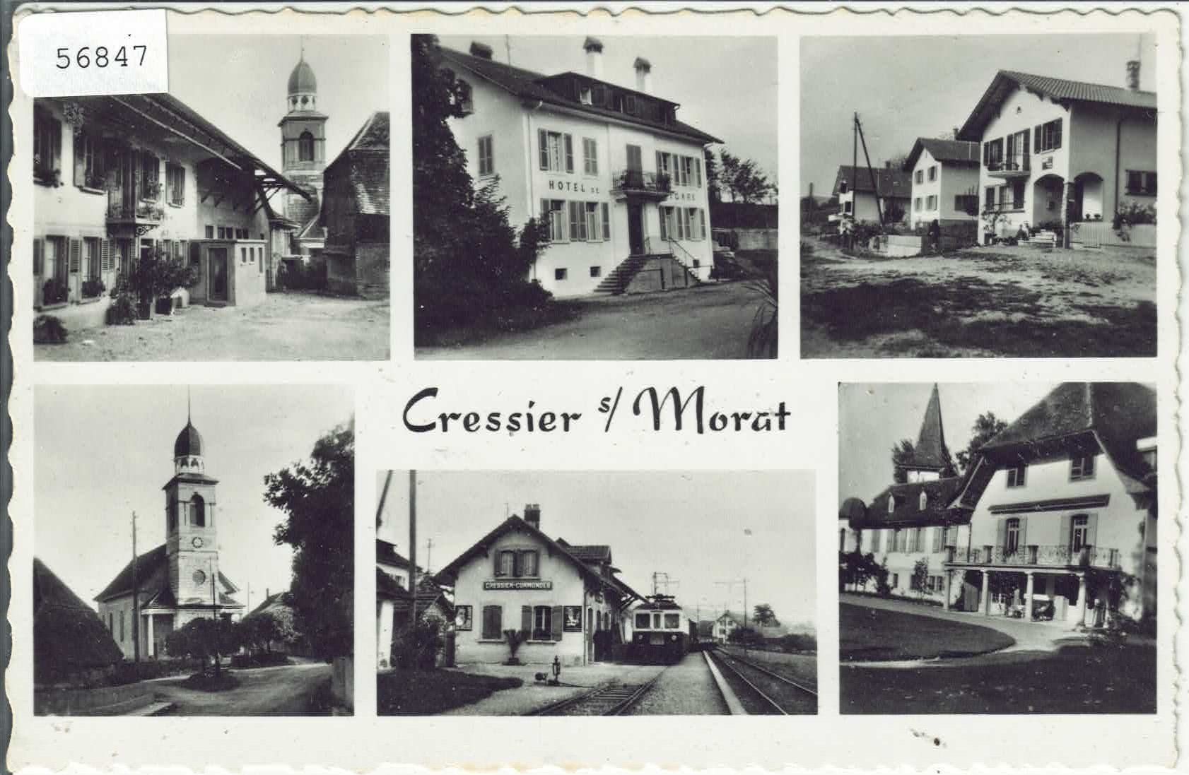 Ansichtskarten: Cressier s/Morat - Multiview – Gebraucht aus Ettingen von Kartenplanet