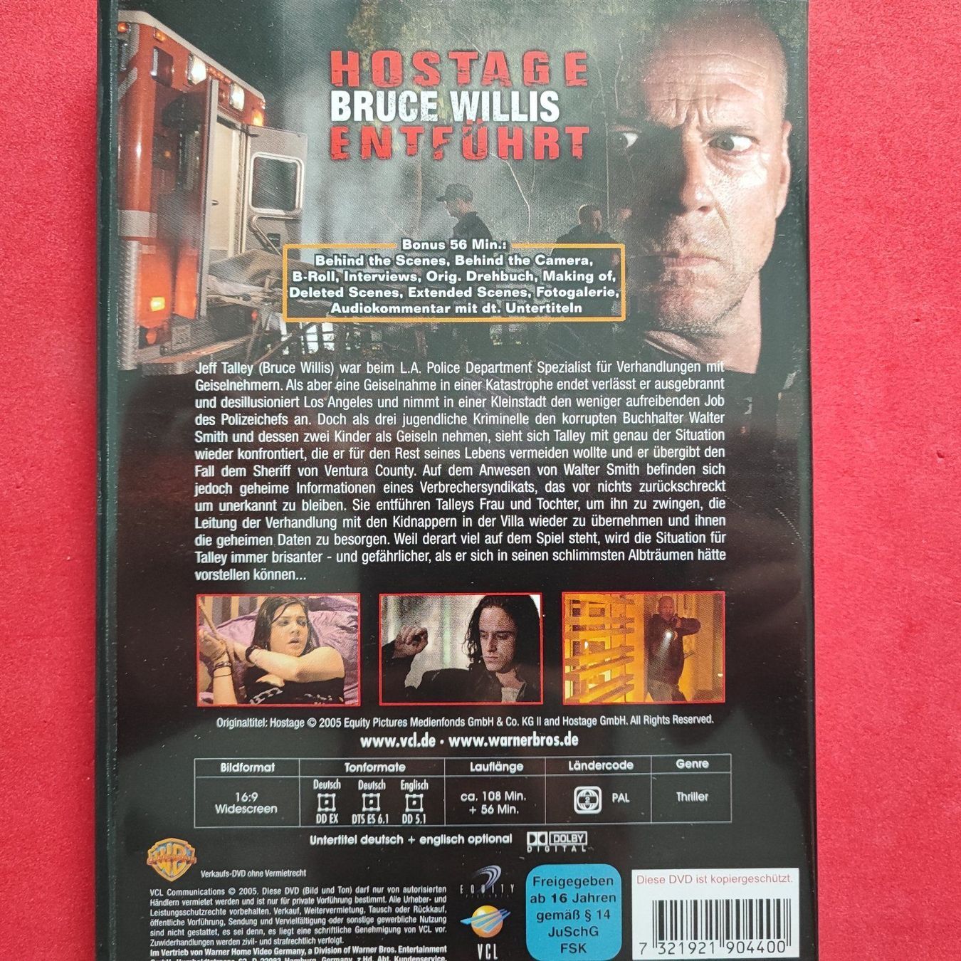 Tutti i DVDs: Hostage - Entführt (2 DVDs) – Usato da Dübendorf venduto da kb86_MOVIE 1