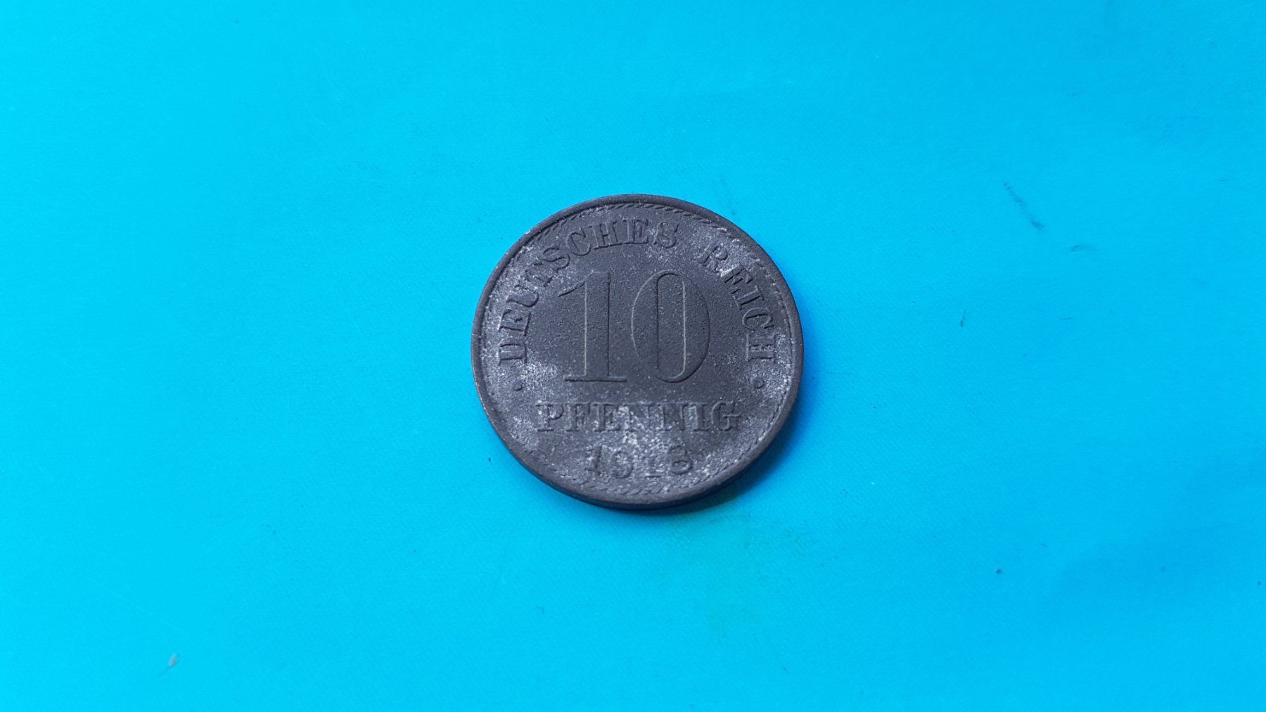 Alle Münzen: 10 Pfennig - Deutsches Reich 1918 – Gebraucht aus Reinach BL von Dexy62