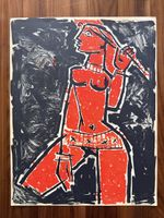 M. F. Husain (1913–2011) - SUNDORI - Lithographie