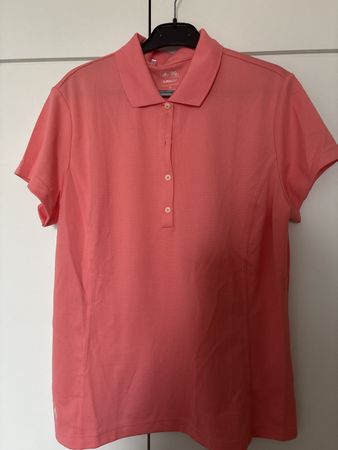 Adidas Poloshirt Damen XL, Lachsfarben für den Sommer!