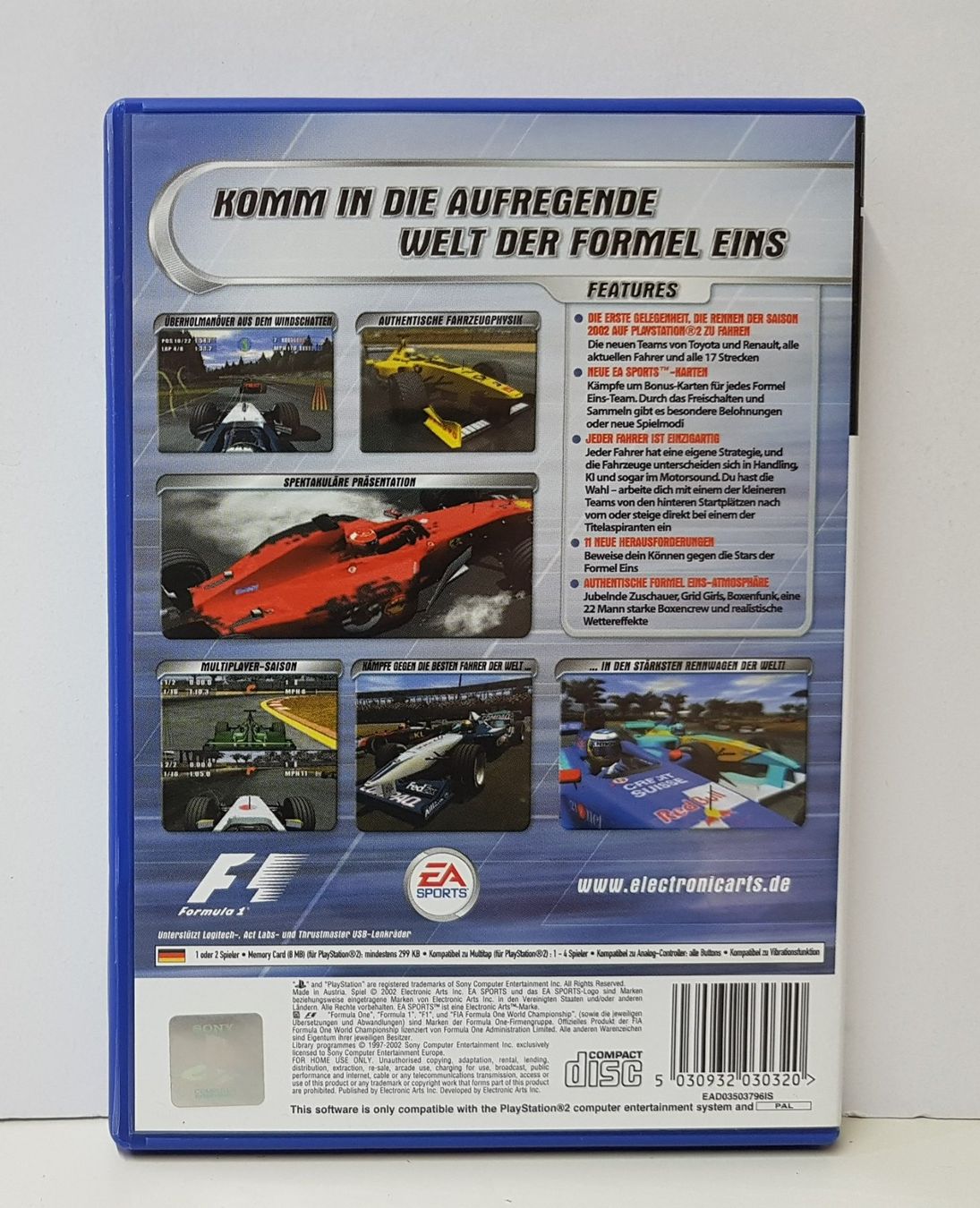 Sony Giochi: 🚗F1 Formel Eins-Weltmeisterschaft   PS2 – Usato da Schüpfheim venduto da Games_Spielkonsolen 3