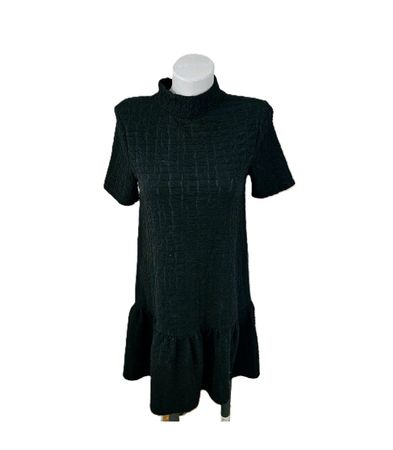 Kleid von ZARA Schwarz Gr. S Business Chic