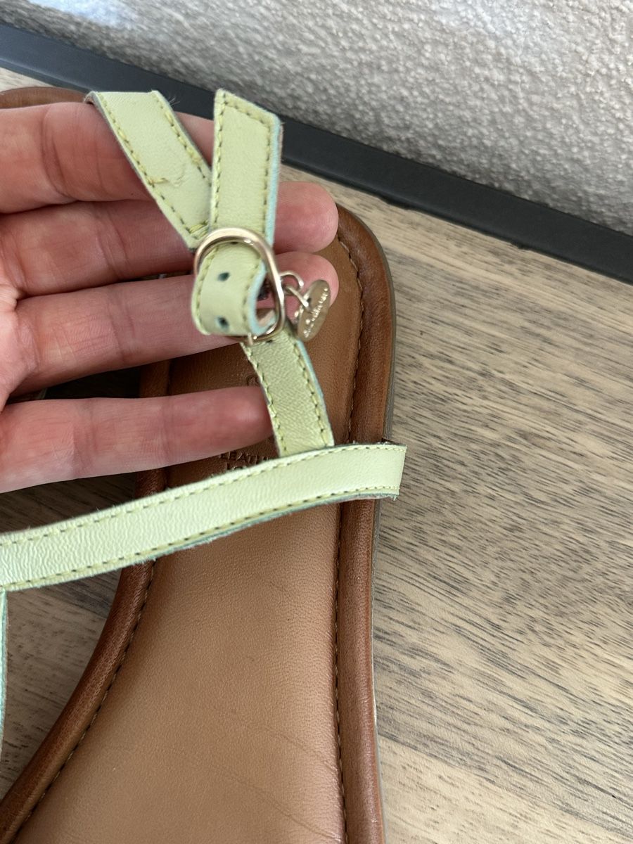 S.Oliver Scarpe da donna: S.Oliver Sandalen, hellgrün, Grösse 39 – Usato da Lenzburg venduto da selabella 2