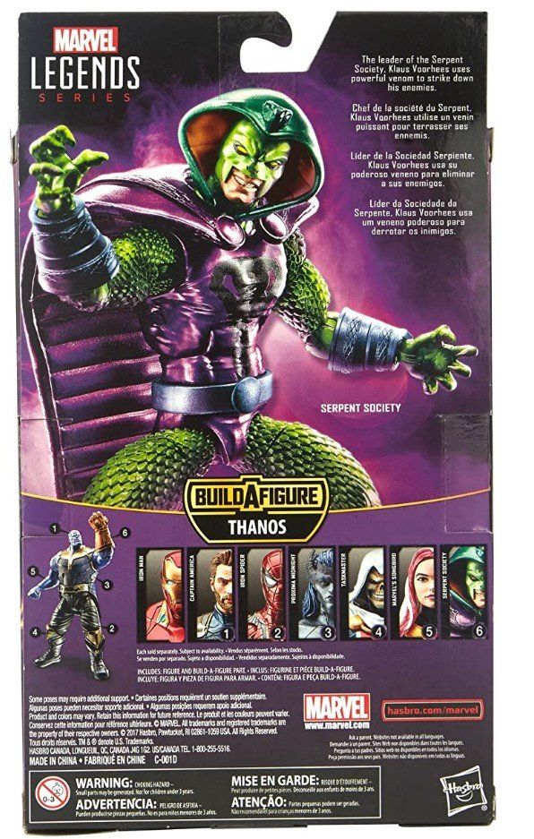 Marvel Figuren: Marvel Legends Serie Serpent Society – Neu und originalverpackt aus Männedorf von Molum 2