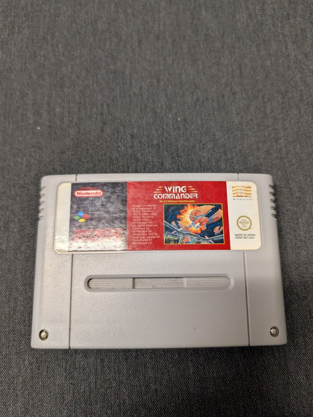 Giochi: Wing commander Super Nintendo – Usato da Giubiasco venduto da Ticinerd