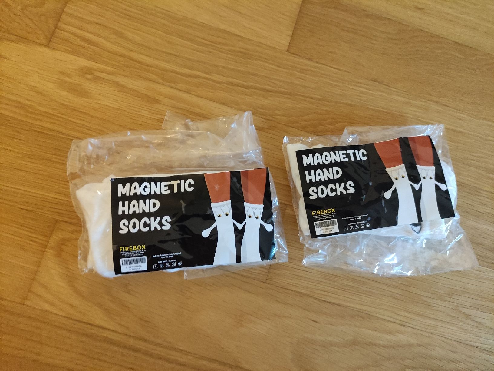 Socken: 2Paar magnetische Handsocken, neu – Neu (gemäss Beschreibung) aus Siebnen von Larya
