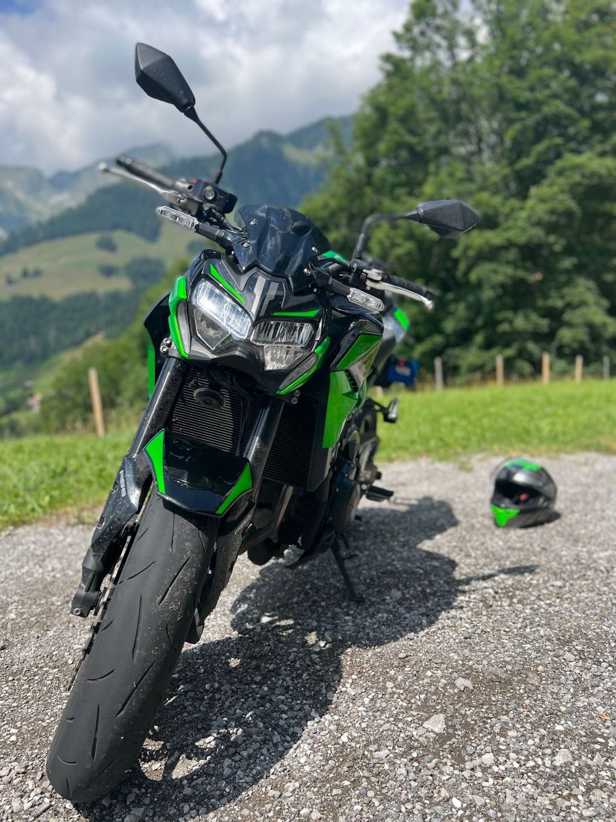 Kawasaki Strada: Kawasaki Z900 grün  – Usato da Schüpfen venduto da Diego2211 2