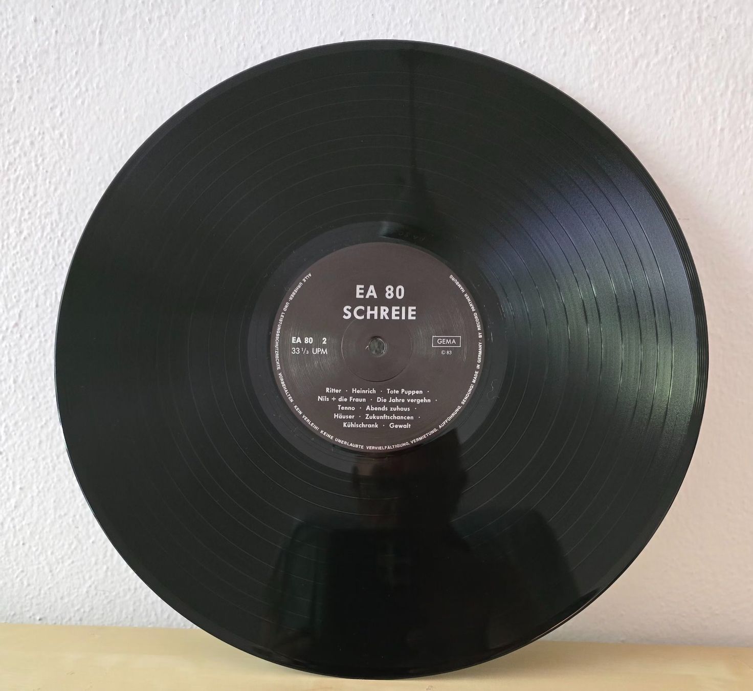 Vinyles: EA80 - Vorsicht Schreie  LP, – D'occasion à Lugano par mdal 3