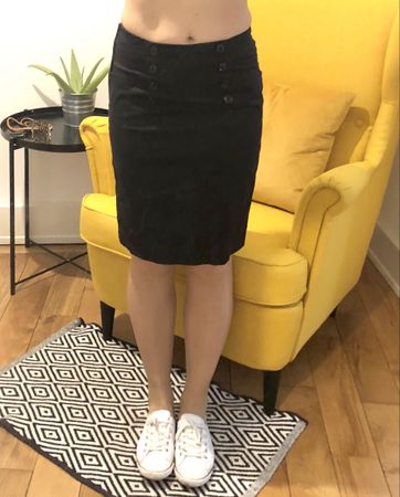 Jupe noire classique, Taille 36