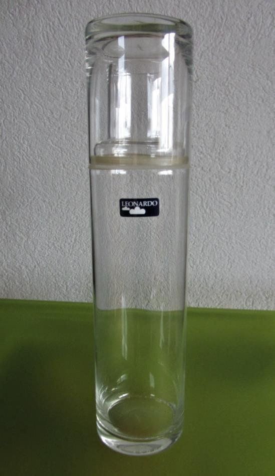 Caraffe: Wasserkaraffe mit Trinkglas LEONARDO, neu – Nuovo (secondo la descrizione) da Russikon venduto da Pebblybeach 1
