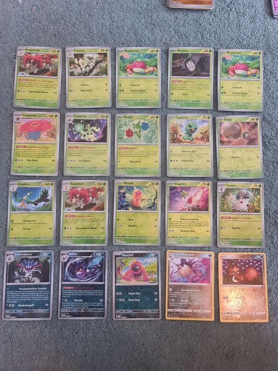 Pokémon Cartes à collectionner: 20 Pokémon Holo Karten verschiedene Typen – D'occasion à Münsingen par Ganjam
