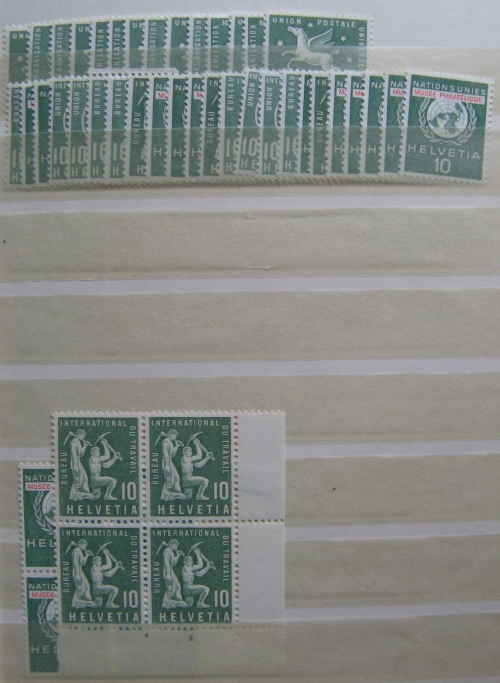 Alle Briefmarken: Ämtermarken aus den Jahren 1955 - 1963 postfrisch – Neu (gemäss Beschreibung) aus Frauenfeld von Interessent1 1