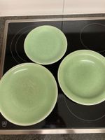 Rössler Geschirr-Set grün aus den 60er-Jahren (Set 1)