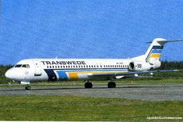 Stockholm - Fokker 100 Transwede 1997